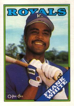 1988 O-Pee-Chee Baseball Cards 326     Frank White